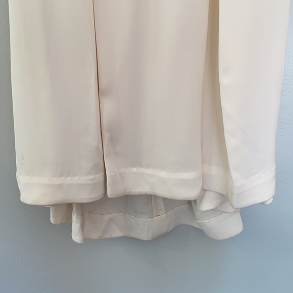 A.L.C. 2013 Black & White Deep Neck Open Back Short Dress Women's Medium - Picture 5 of 12